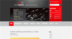 Desktop Screenshot of isadance.com
